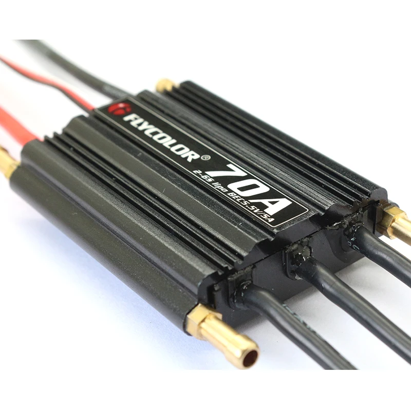 Радиоуправляемые лодки Flycolor 50A 70A 90A 120A 150A бесщеточный ESC 2 6S водонепроницаемые с