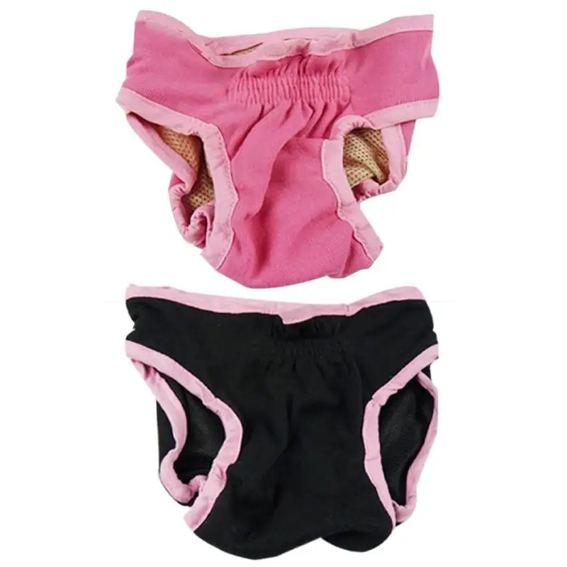 Женские шорты для собак, многоразовые, для щенков, для питомцев, физиологические, менструальные, гигиенические, безопасные штаны, подгузники для потомства, недержание собак