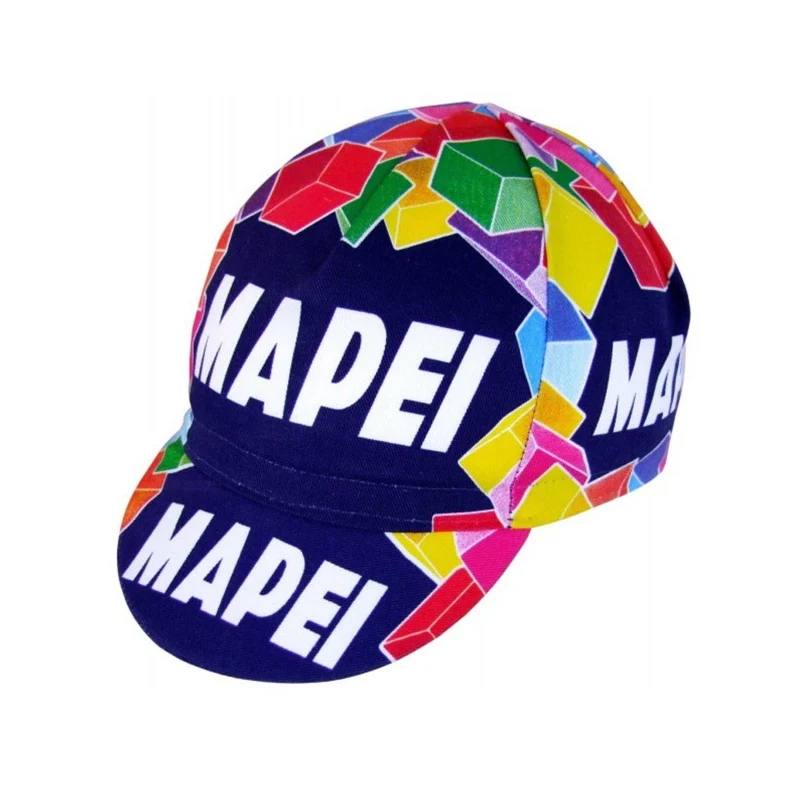 Coolmax pro team mapei, разноцветные велосипедные маленькие шапки, мужские велосипедные головные уборы, один размер, дышащая одежда для велосипедистов, шапка