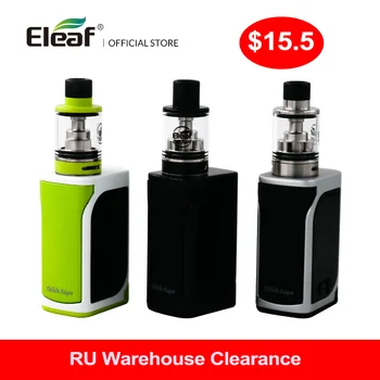 

RU Sale Original Eleaf iStick Kiya Kit With GS Juni Atomizer Built in 1600mAh Battery 0.75ohm/1.5ohm GS Air Atomizer E Cigarette