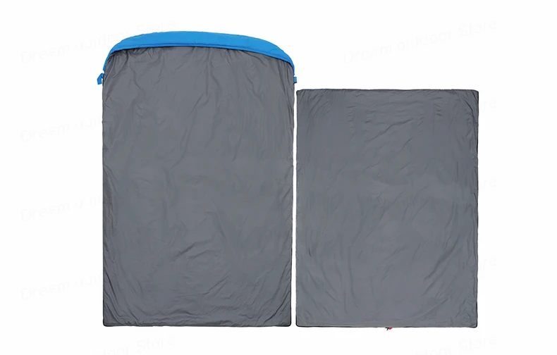 Двойной спальный мешок для отдыха на природе, походный двойной конверт, спальный мешок на осень и зиму, спальный мешок 230x140 см