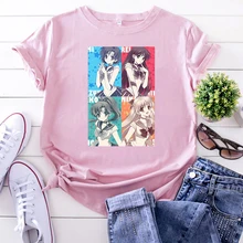 Best Offers Sailor Moon Images Finished Printing Tshirts For Woman Solid Color Harajuku Women T Shirts Japanese Anime Short Sleeve Tops Best Offers Sailor Moon Images Finished Printing Tshirts For Woman Solid Color Harajuku Women T Shirts Japanese Anime Short Sleeve Tops