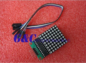 

5pcs MAX7219 Dot matrix module MCU ctrol Display module diy electronics