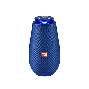 

FULL-Portable Wireless Bluetooth Speaker with LED Flash Light Bass Loudspeaker Support TF Card FM Radio AUX