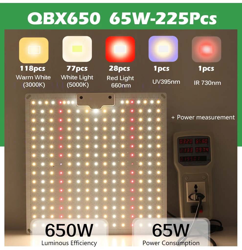 Samsung LM281B Quantum LED Grow Light 1000W Full Spectrum Phyto Lamp for Indoor Plants Flowers Greenhouse Seedlings Growth Light