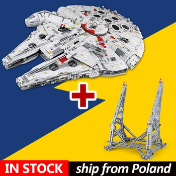 

lepinlys 05132 Ultimate Collector's Destroyer Satellite falcon Spacecraft Building Block 75192