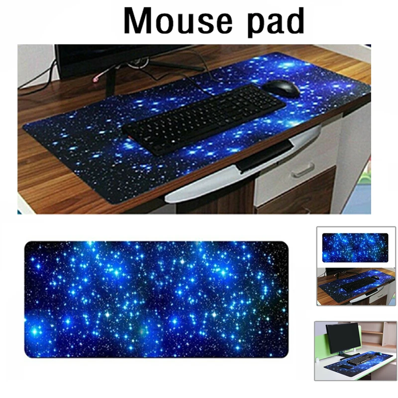 Blijkbaar plakband helling 1pc Extend Large Galaxy Gaming Mouse Pad 600 X 300 X 2mm Non-slip Keyboard  Mat For Laptop Computer Games - Mouse Pads - AliExpress