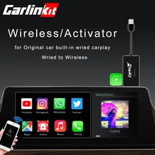 Carlinkit CarPlay беспроводной активатор для Audi Porsche wolkswgen Volvo автомобиль с CarPlay беспроводной Carplay активатор