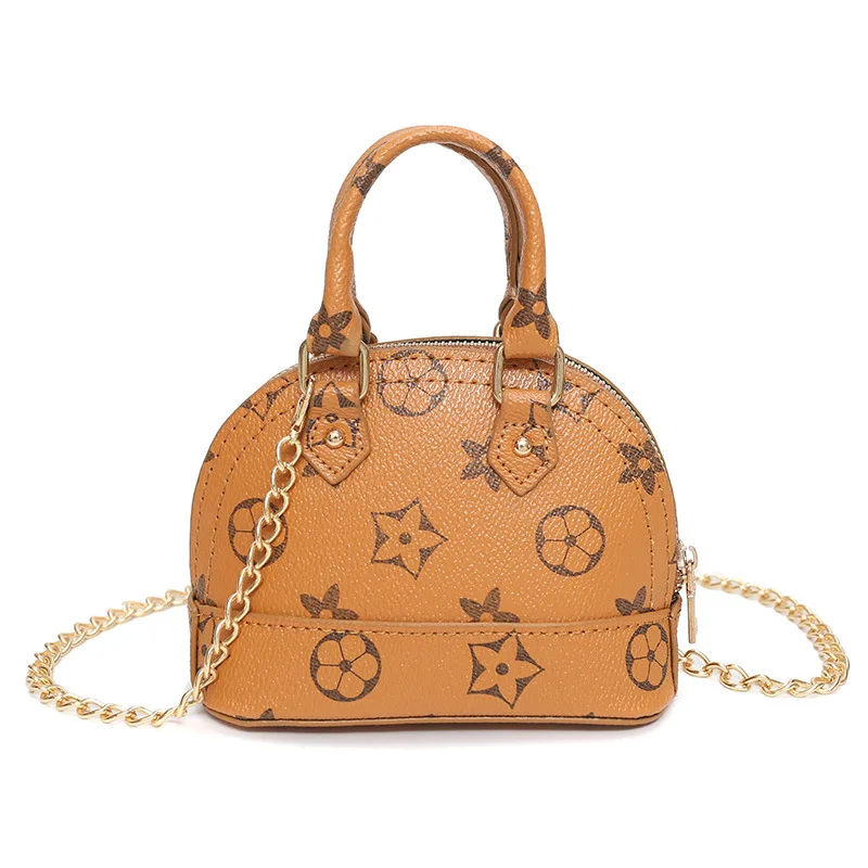 

2017 Spring Summer New Style Trend Women's Shell Shoulder Bag Children Fashion Mini Chain Messenger Backpack