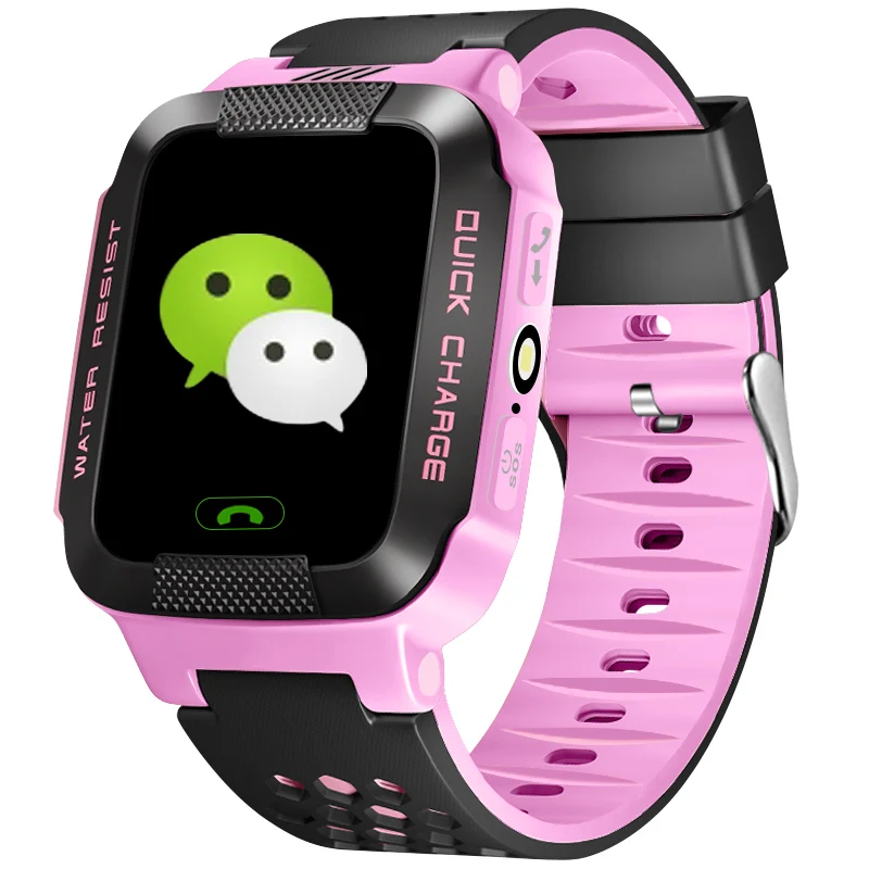

Y21G Kids Smart Watch SOS GPS Base Station WIFI Call Location Finder Locator Tracker Games HD 1.44 Inch Screen Smartwatch
