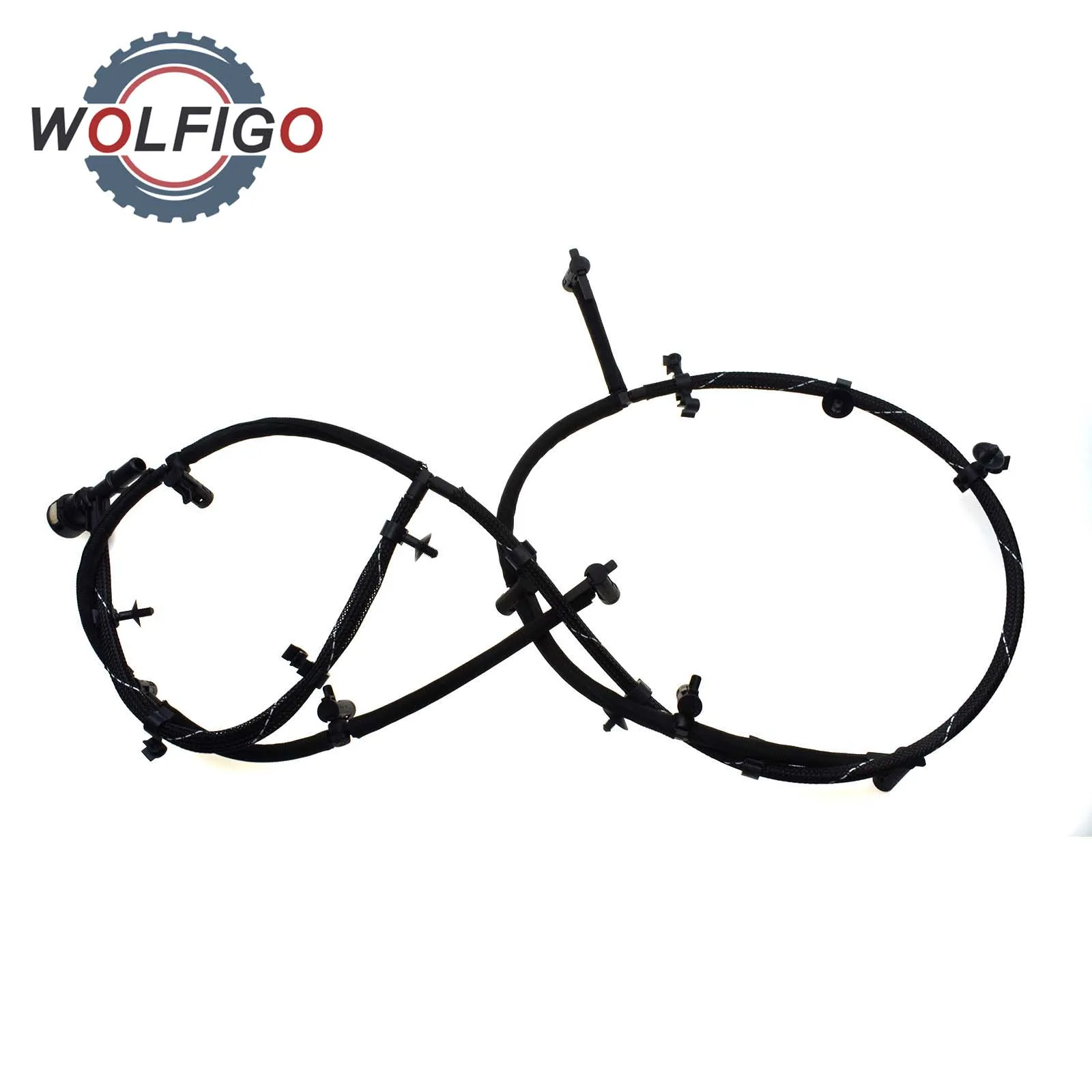 WOLFIGO Топливная форсунка возвратный комплект подходит для 2011-2016 Ford F-250 Super Duty 6.7L