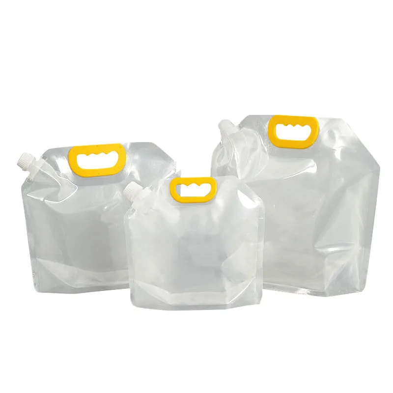 Набор фляжек 5 шт. для круизек и путешествий скрываемые многоразовые пластиковые