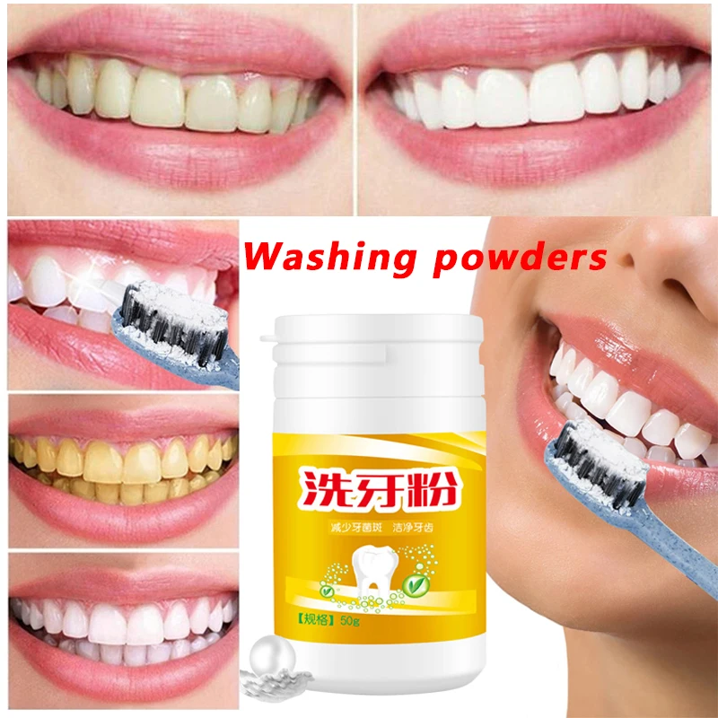 

Pearl Powder Whitening Clean Stains Tooth Powder Protect Bright Teeth Oral Care Teeth Cleaning Fresh Breath Remove Tooth Stains