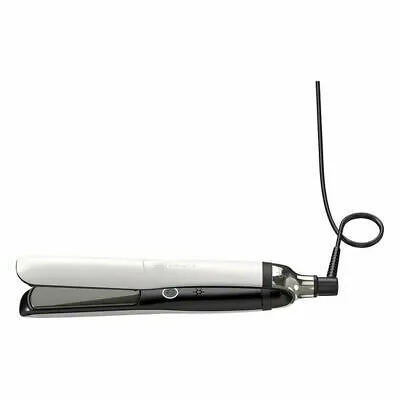 GP205 WHITE/Black PLATINUM+ Plus 1" Professional Styler Flat Iron Hair Straightener 110-240V New