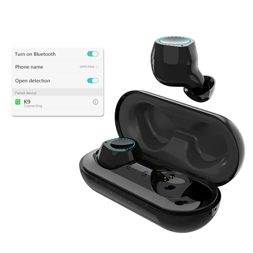 CLAITE, bluetooth наушники, bluetooth 5,0, водонепроницаемые наушники, спортивные, TWS, беспроводные, авто сопряжение, стерео, Earbus для Xiaomi