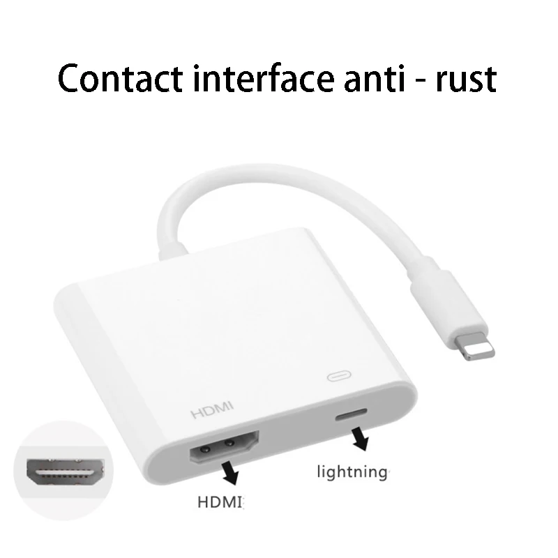 Профессиональный hdmi-кабель, адаптер 8-контактный HDMI цифровой AV конвертер для телевидения компьютер проектор для телефона дисплей