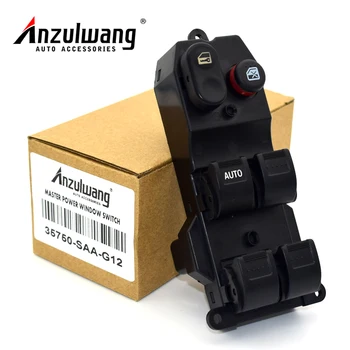 

ANZULWANG 35750-SAA-G12 35750-SAA-G12ZA 35750SAAG12 35750SAAG12ZA Power Window Lifter Switch For Honda Jazz Fit 2003-2008