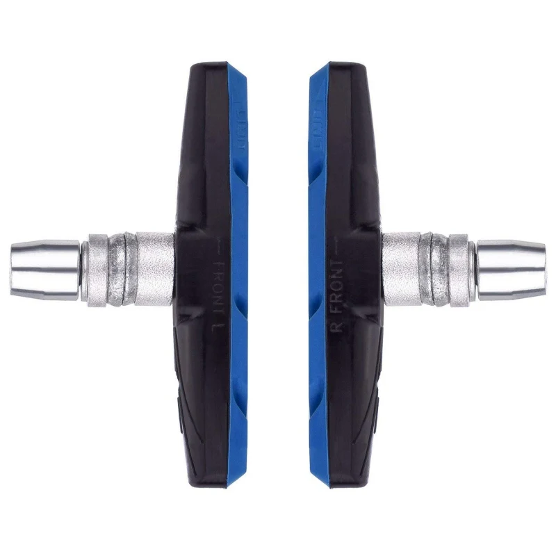 One Pair Mountain Road Bike Brake Pads Lightweight MTB Bicycle Braking V-Brake Holder Shoes Rubber Blocks Durable Cycling Access