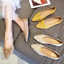 BUROCH/ г.; весенние женские балетки на плоской подошве с острым носком без застежки; туфли-лодочки с закрытым носком; женские лоферы; женская обувь; Zapatos