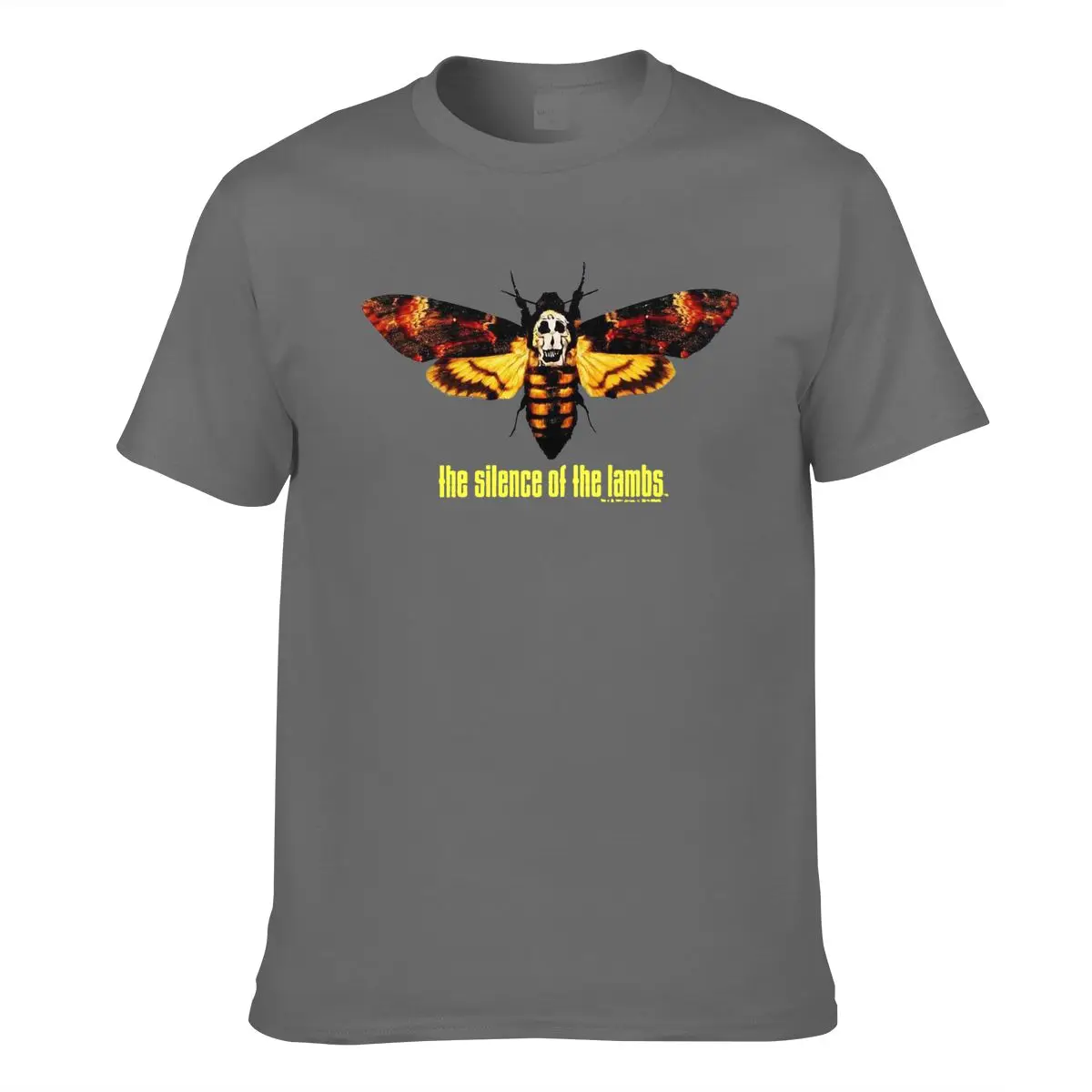 

The Silence of The Lambs Movie Poster Licensed Adult T Shirt Harajuku Hip Hop Tee Shirt Print Casual Cotton Short O-neck Worsted