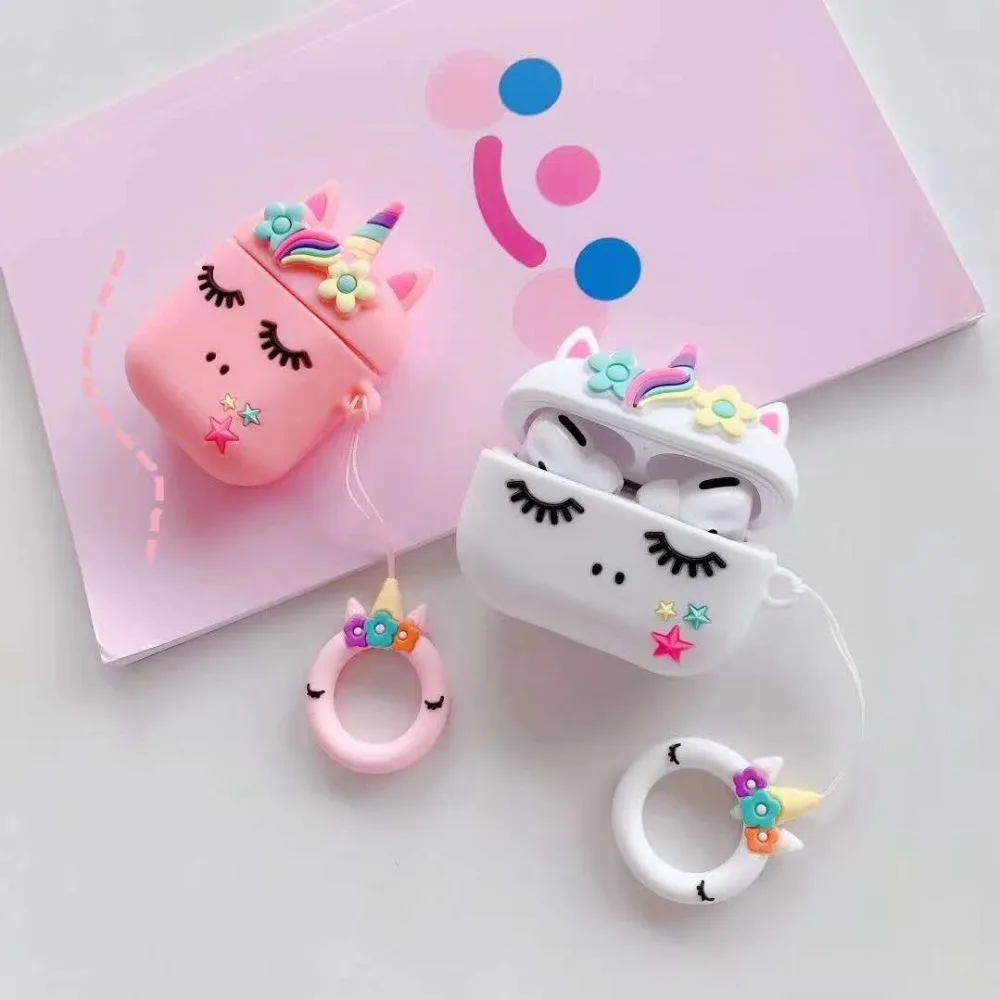 Colorful Floral Unicorn Airpods Case -Unicorn Fashion He3da13cd56404aa891da1c9c8db1da67b