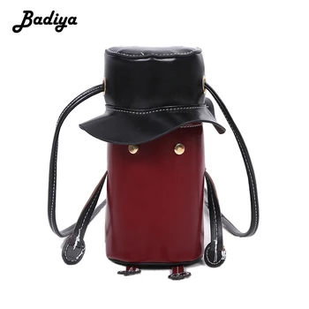

Cute Little Bag 2020 of New Cartoon Funny Robot Bucket Bag Ugly Shoulder Crossbody Bag Mini Phone Bag for Girls Messenger Bag