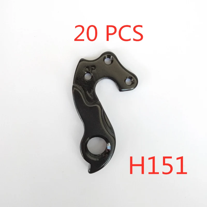 WGH151P20 20шт дорожный MTB велосипедный комплект передач сплав Мерида велосипедный задний переключатель вешалки для велосипеда задний для Мериды велосипедный переключатель передач Вешалка - Цвет: WGH151P20