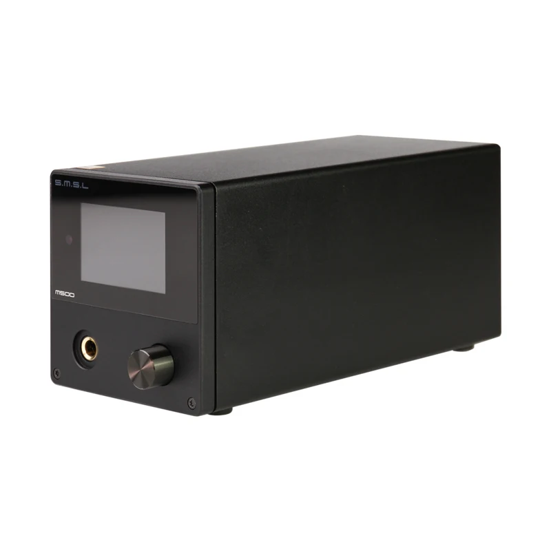 SMSL M500 XMOS XU-216 поддерживает MQA D/A чип ES9038PRO поддерживает DoP и собственный DSD 32 бит/768 кГц и DSD512 с пультом дистанционного управления