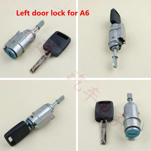 Links Türschloss Zylinder auto lock Für AUDI A4L A6 Q5 A6L C7 Q7 B8  zündschloss Centrol Schloss - AliExpress