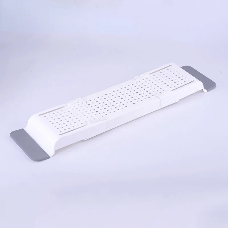 Retractable Bathtub Storage Rack Bath Tray Shelf Bath Toys Organizer Bathroom Tools Towel Storage Shelf Kitchen Holde NJ72619
