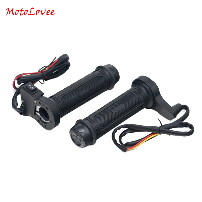 MotoLovee Motorcycle Heated Grip Motorbike ATV Hand Hot Grips 7/8\