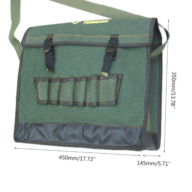 Электрик аппаратные средства инструментарий сумка водонепроницаемый Оксфорд ткань мульти организовать карманы сумка для хранения