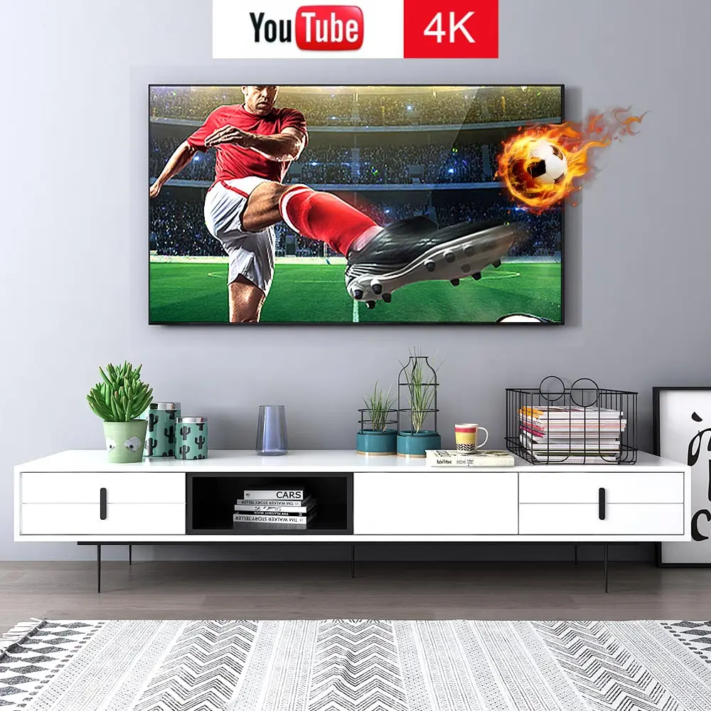 Смарт ТВ приставка Android 9,0 HK1 MAX ТВ приставка RK3318 4 Гб ОЗУ 128 Гб ПЗУ 64 Гб Wifi 4K медиаплеер HK1MAX телеприставка 2G/16G youtube