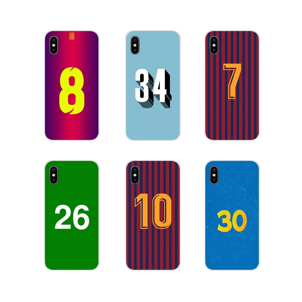 Аксессуары чехлы для телефонов Huawei G7 G8 P8 P9 P10 P20 P30 Lite Mini Pro P Smart Plus 2017 2018 2019 Number 10 Football