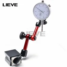 10mm indicador de discagem suportes magnéticos indicador dial universal suporte base magnética tabela escala indicadores precisão medida
