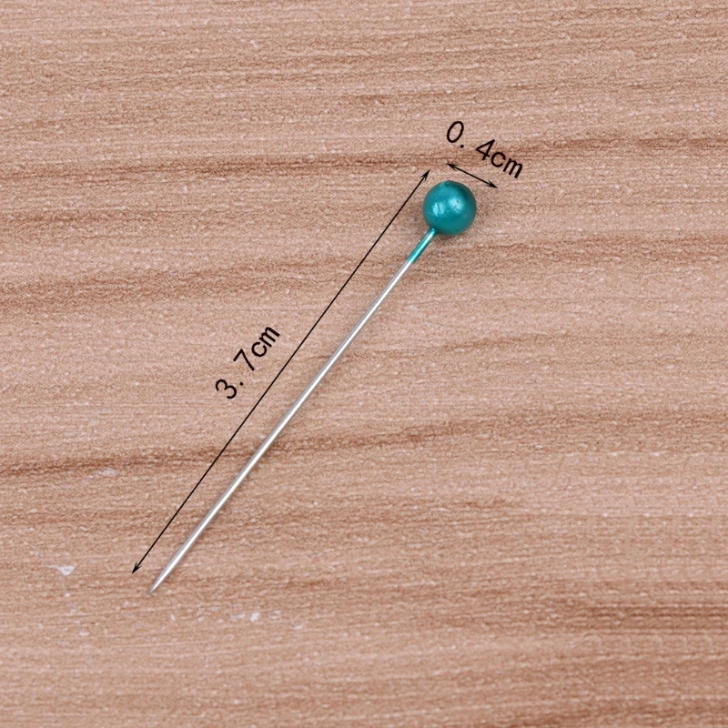 

50 Pcs / Lot Multicolor Round Head Location Pins Wedding Clothes Sewing Push-Pin D2TD