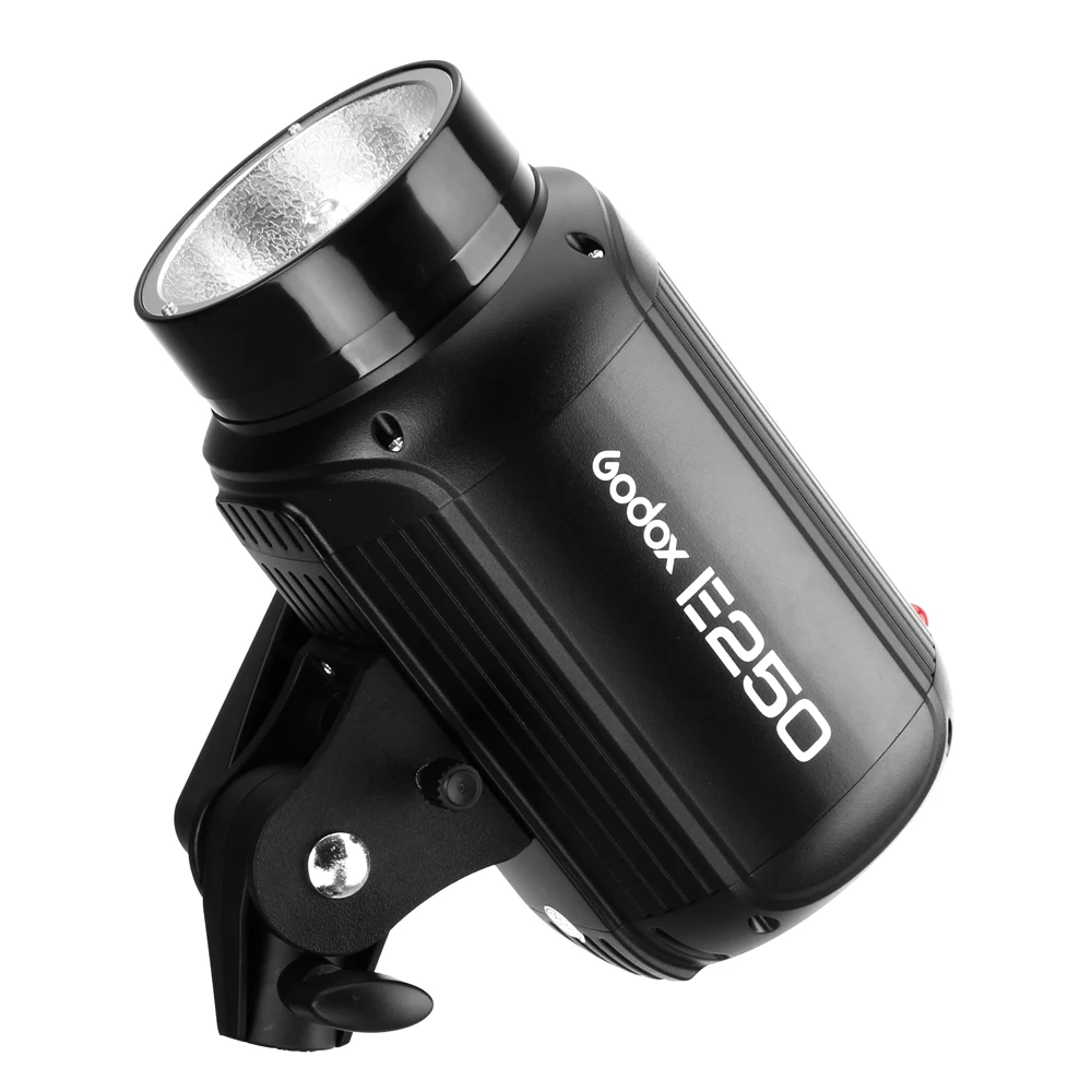 Godox E250 250Ws Photography Studio Flash Strobe Light + 50 x 70cm Honeycomb Gird + AT-16 Trigger + 180cm Light Stand Flash Kit 2