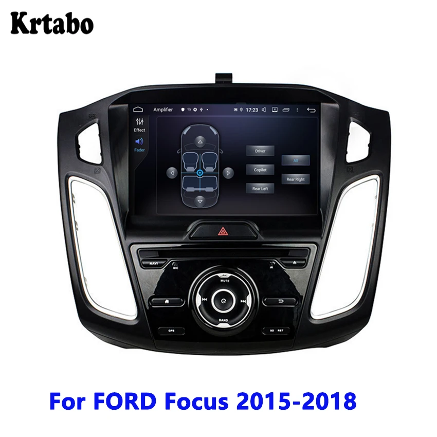 Для FORD Focus автомобильный Радио Android мультимедийный плеер сенсорный экран навигация реверсивное изображение поддержка DVD