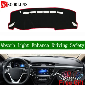 

For GEELY EMGRAND EC7 2017-2018 Dashboard Cover Sun Shade Dash Mat Pad Carpet Car Stickers Interior Accessories