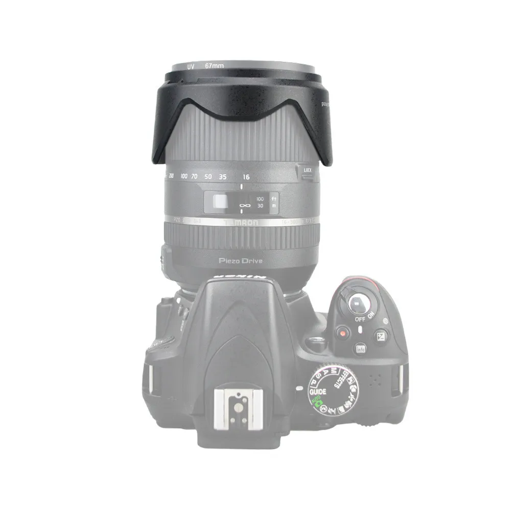 Реверсивная Цветочная бленда объектива камеры для Tamron 16-300 мм f/3,5-6,3 Di II VC PZD макрообъектив заменяет Tamron HB016