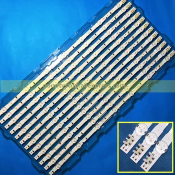 

New original 5set=15 PCS 7LED 65CM LED backlight strip for samsung UE32H4000 D4GE-320DC0-R3 2014SVS32HD BN96-35208A 30448A 30445