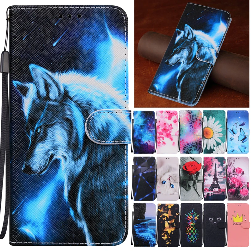 Redmi9C Magnetic Leather Phone Case on For Xiaomi Redmi 9C NFC 9CNFC M2006C3MNG Cases C3M Wallet Book Cute Cover Capa