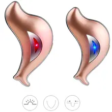 Электрическая Очищающая терапия Вибратор массажер для лица лифтинг и регулировка скребка стол Usb Перезаряжаемый инструмент для ухода