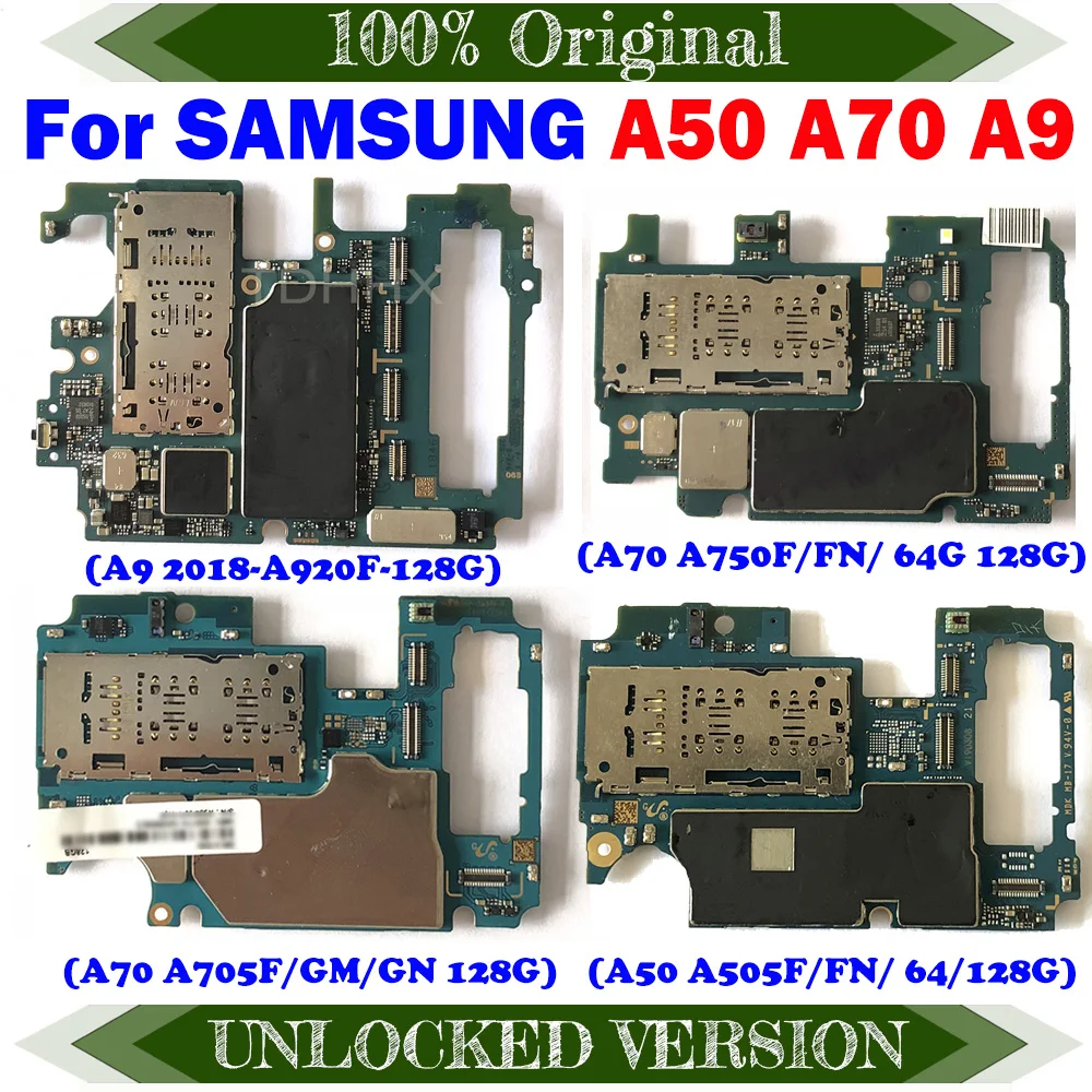 Материнская плата для Samsung Galaxy Tab A50 A505F/FN A70 A705F A750F A9 A920F128 64 ГБ | Мобильные телефоны и