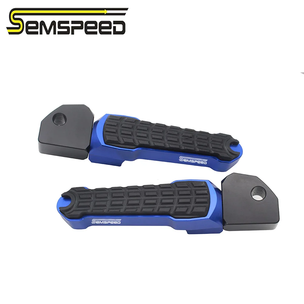 

SEMSPEED for Yamaha YZF Rear Foot Pegs 2PCS Left Right Foot Holder Footrest Suitable for YZF R1 R1M R1S R6 R6M R6S Rear Pedal