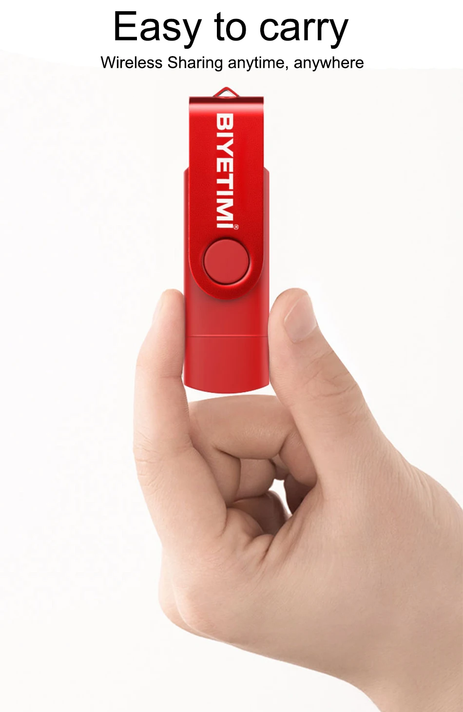 Biyetimi usb type-c 3,0 флеш-накопитель для телефона и компьютера 32 Гб 64 Гб 128 ГБ 256 ГБ реальная емкость флеш-накопитель Флешка usb