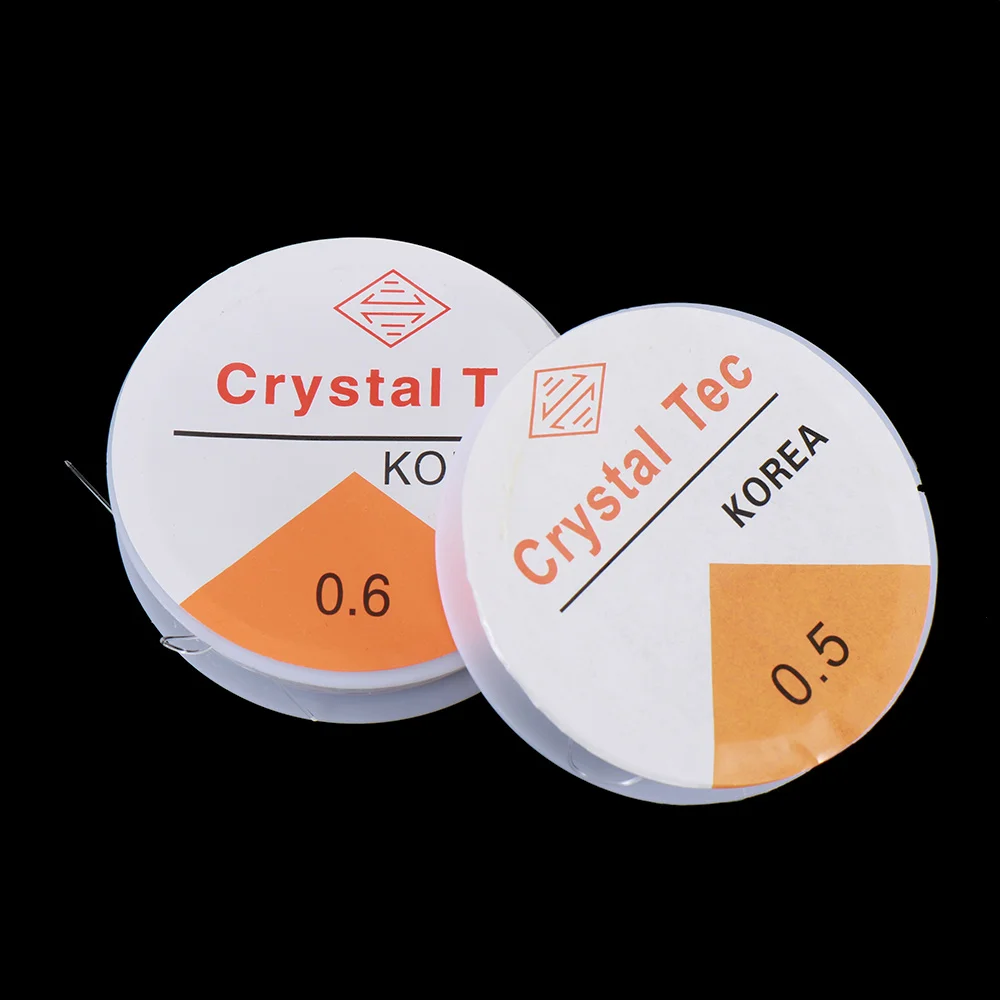 1 рулон прозрачная эластичная веревка поделки из бисера Изготовление браслетов и
