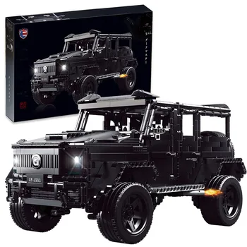 

2660+Pcs Static Technic Racing Super Car Model DIY Off-Road Vehicle Bricks Toy For Children Educational Toys Birthday Gift-Black