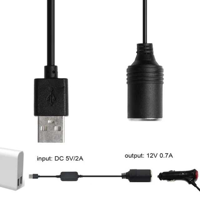 1pc 5v 2a USB zu 12V Zigaretten anzünder Steckdose USB Stecker zu Buchse  Zigaretten anzünder Adapter Konverter Auto Elektronik Zubehör - AliExpress