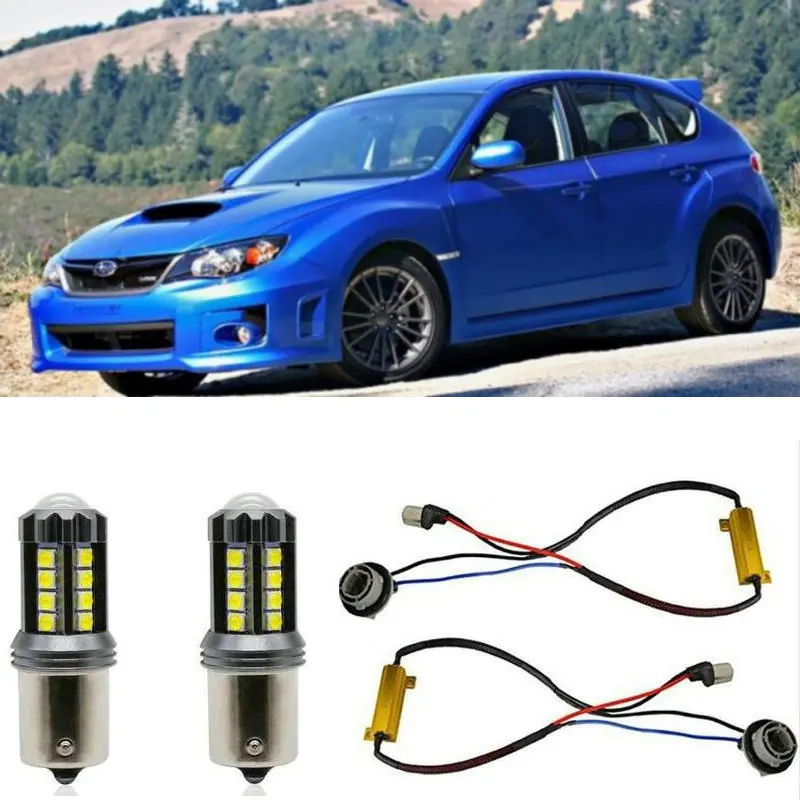 

Fog lamps for SUBARU WRX Saloon GJ Stop lamp Reverse Back up bulb Front Rear Turn Signal error free 2pc